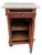 Antique 1890s Marble Top Nightstand Mahogany Victorian Cabinet Stand For Sale - Image 14 of 18