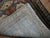 Persian Early 20th Century Persian Malayer Square Green Brown Orange Mat For Sale - Image 3 of 6