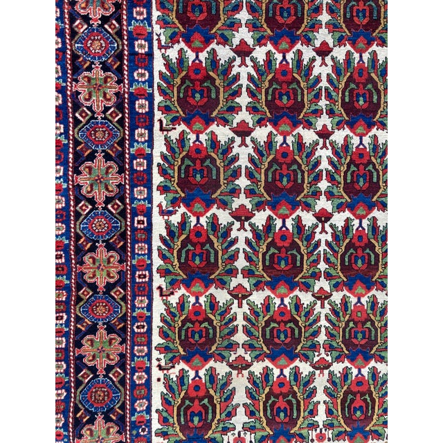 Antique Afshar Rug, 1890s For Sale - Image 13 of 18