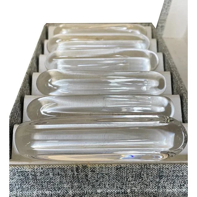 Gray Art Deco Knife Rest from Daum For Sale - Image 8 of 10