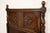 Wood Berkey & Gay Style Antique English Jacobean Carved Walnut and Burl Wood Twin Size Bed, Circa 1920s For Sale - Image 7 of 13