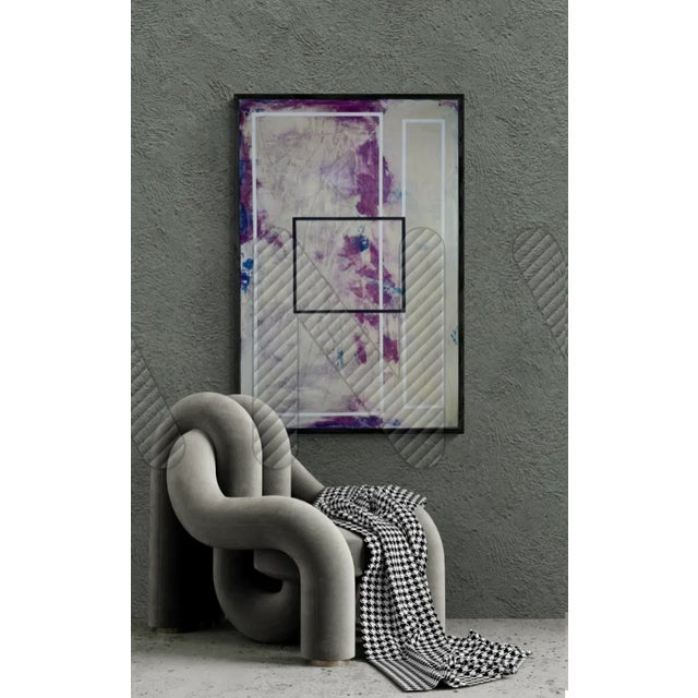 2000 - 2009 Modern Abstract Expressionist Original Artwork Focus For Sale - Image 5 of 7