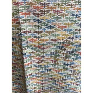Scalamandre Dragonfly Tapestry Fabric Remnant For Sale