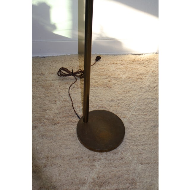 Mid-Century Modern Brass Pharmacy Lamp, 1960s For Sale - Image 3 of 8