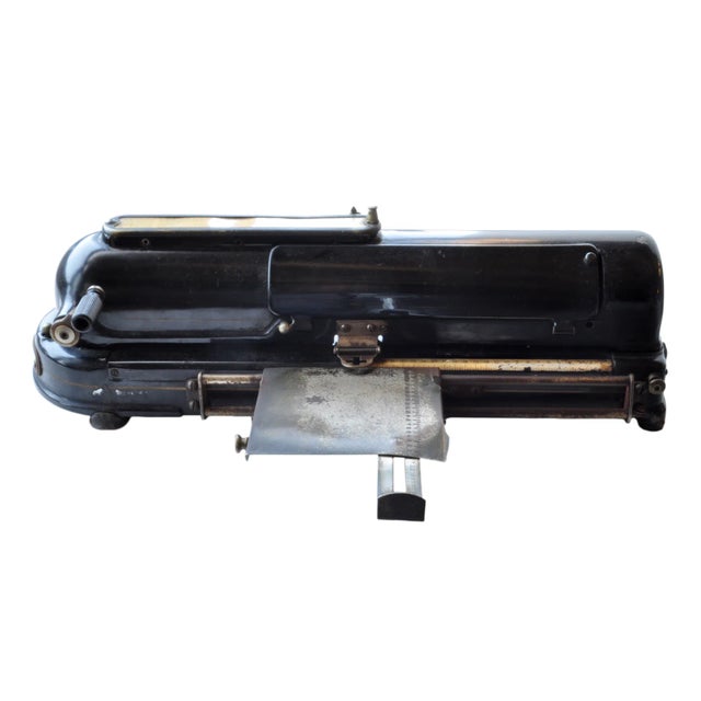 Vintage Black Protectograph Check Writer For Sale