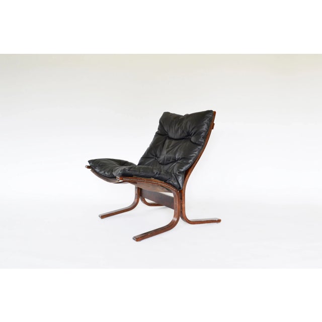 Ingmar Relling Vintage Leather Siesta Chair by Ingmar Relling for Westnofa, 1960s For Sale - Image 4 of 13