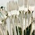 Vintage Hollywood Regency Baroque Silver Plate Flatware, Service for 8 - 38 Piece Set. For Sale - Image 13 of 14