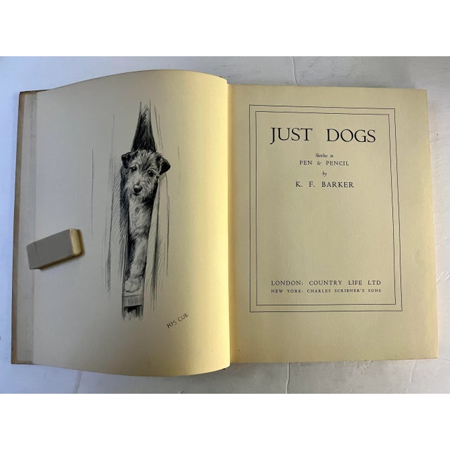 English Just Dogs, K. F. Barker, Country Life/Scribners, 1933, First Edition Thus. For Sale - Image 3 of 8