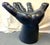 Plastic Vintage Mid Century Modern Retro Upturned Palm Hand Chairs- A Pair For Sale - Image 7 of 17