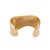 Tiffany and Co. Tiffany & Co. Elsa Peretti 18k Yellow Gold 43mm Small Bone Cuff Bangle Bracelet For Sale - Image 4 of 8