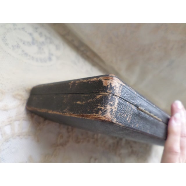 Antique English Victorian Robert Mosley Cutler & Silversmith 3 Piece Bone Carving Set For Sale - Image 15 of 16