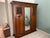 English Circa 1920s Solid Wood Armoire For Sale - Image 3 of 3