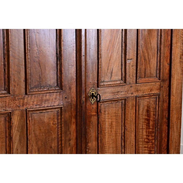 Wood Dutch 18th Century Oak Kussenkast Armoire For Sale - Image 7 of 13