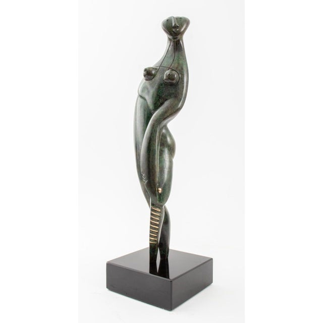 Contemporary Ronald K. Parker "Life" Bronze Sculpture, 1999 For Sale - Image 3 of 12