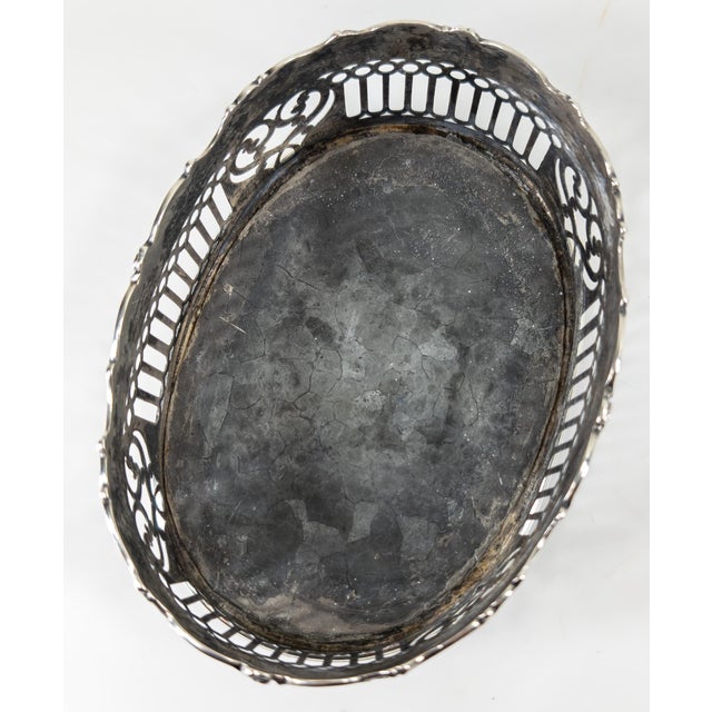 Silver 20th Century Gorham Sterling Silver Catchall Wine Coaster With Gallery For Sale - Image 8 of 11