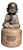 25" Oriental Chinese Zen Young Monk Siting Meditation Stone Statue For Sale