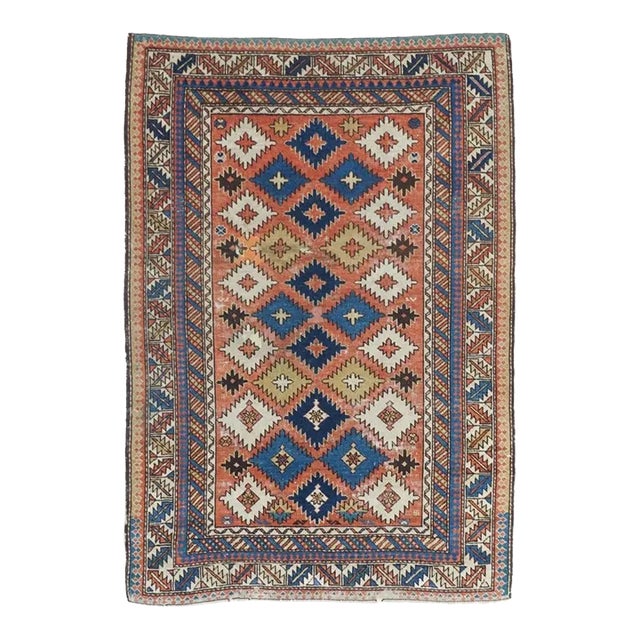 Antique Shirvan Rug 2'7'' x 3'9'' For Sale