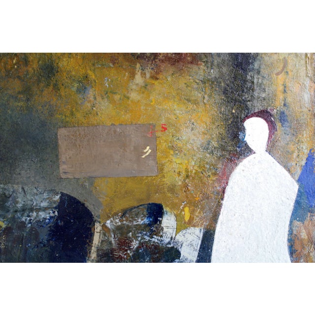 Victor Karnauh, A Game for Four, Oil on Canvas For Sale - Image 7 of 9