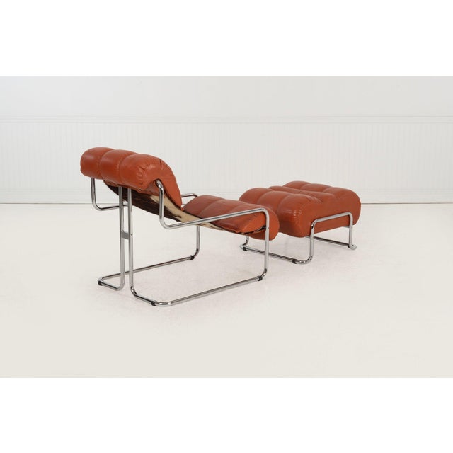Guido Faleschini for Mariani “Tucroma” Lounge Chair & Ottoman, Italy c.1960 For Sale - Image 11 of 17