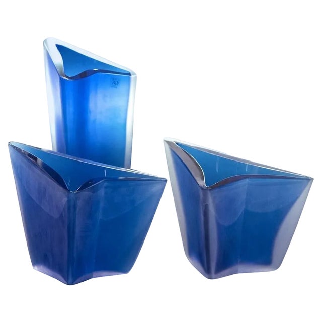 Freccia Vases by Purho, Set of 3 For Sale