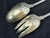 An antique Tiffany sterling salad serving set in the Olympian pattern. The bowls are gold washed and there has never been...