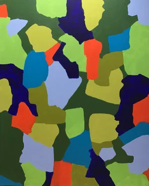 “Napa Valley” Contemporary Abstract Landscape Painting
