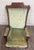 Victorian Antique Victorian Eastlake Carved Walnut Coil Spring Platform Rocking Chair For Sale - Image 3 of 11