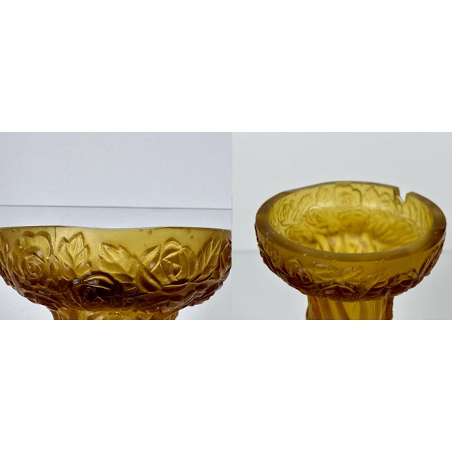 Art Deco Czech Glass Nudes Lamp Base c. 1930s Rare For Sale - Image 9 of 10