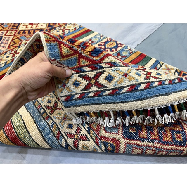 Multicolor Khorjin-Design Wool Runner Rug, 2'7" X 13'11" For Sale - Image 13 of 15