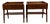 Danish Teak Bedside Tables, 1960s, Set of 2 For Sale