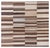 Doris Leslie Blau Vintage Striped Light Beige Hand-Knotted Wool Rug For Sale