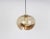 1970s Large Smoked Glass Pendant Light by Peill & Putzler, Germany, 1970s For Sale - Image 5 of 9