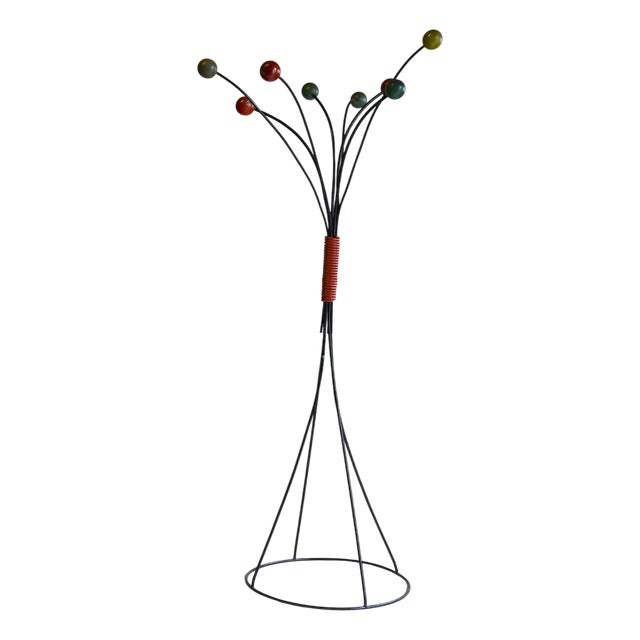 Astrolab Coat Rack attributed to Roger Feraud, 1950s For Sale