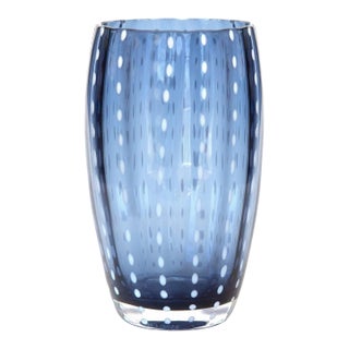Zafferano 15oz Perle Beverage Glasses (Set of 2) - Blue/Gray For Sale