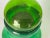 Vintage Green Glass Bottle in Glass, Italy, 1970s For Sale - Image 6 of 9