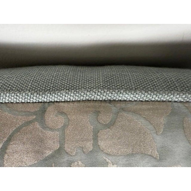 Elegant Fortuny Textile Pillows in Cotton and Linen, Custom Design For Sale In Los Angeles - Image 6 of 6