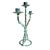 Elevate your home decor with the Rustic Metal Bamboo Verdigris 3-Arm Candelabra, a stunning centerpiece that combines...