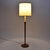 Walnut Floor Lamp with Sculpted Details For Sale - Image 4 of 8