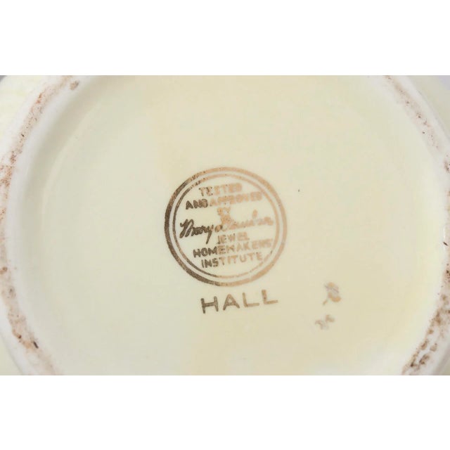 Mid 20th Century Ceramic Tea & Coffee Pot Set by Hall's For Sale - Image 5 of 7