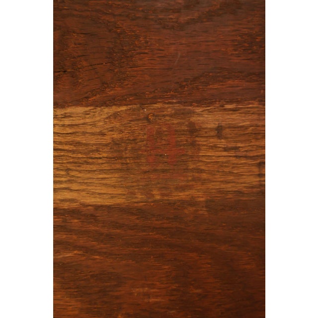 Gustav Stickley Antique Mission Oak Wall Mirror With Coat Hooks #66 For Sale - Image 18 of 18