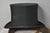 Antique Victorian Brown Leather Travel Case Hat Box W/ Miller of Ny Silk Top Hat For Sale - Image 18 of 18
