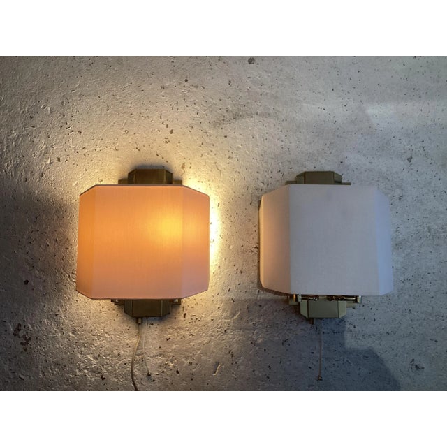 Regency Wall Lamps by Lumina for Lumica, Spain, 1970s, Set of 2, in Very Good conditions. Designed 1970 to 1979 This piece...