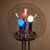 Vintage Italian Space Age Floor Lamp in Chrome and Glass, 1970s For Sale - Image 6 of 17