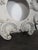 Large Rocaille Pediment in Stucco and White Patinated Carved Wood with Oculus For Sale - Image 6 of 10