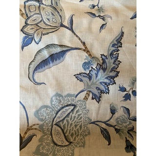 Edenwood Screen Print Linen Fabric by Cowtan & Tout 3 Yards For Sale