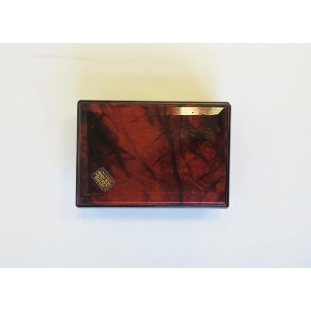 Italian Alabaster Marble Jewelry Box For Sale - Image 12 of 13