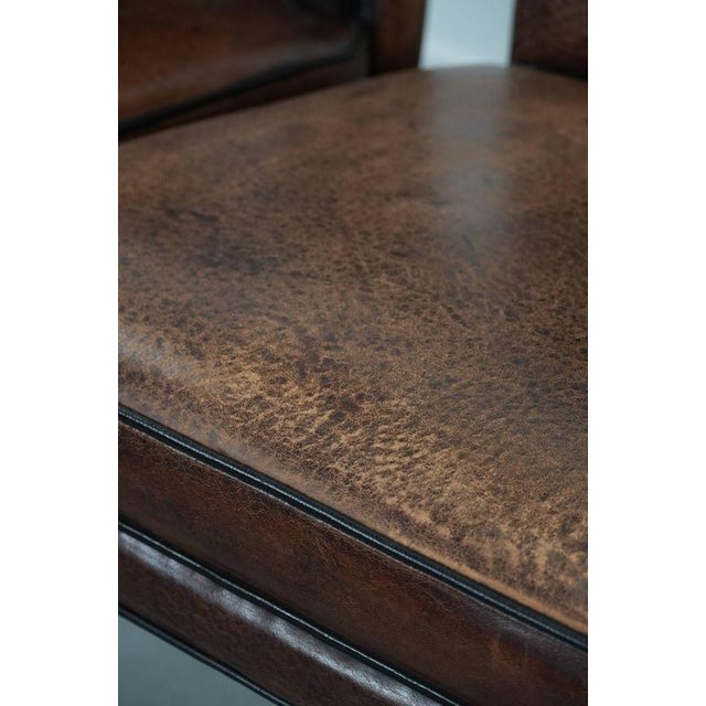 Sheepskin Dining Chairs, Set of 4 For Sale - Image 12 of 16