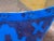 Asymmetric Blue Rug Pillow Cover For Sale - Image 9 of 14