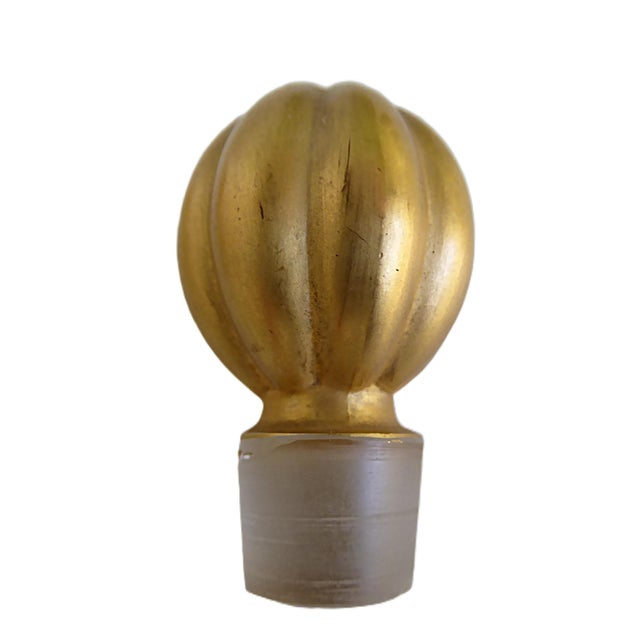 Glass Rocroy Perfume in Baccarat Bottle - Frangance of l.t. Piver Paris France C. 1925 For Sale - Image 7 of 16