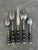 46 piece flatware set manufactured by LC Germain and is stamped on the back of each utensil “Rostfrei”. The set includes:...